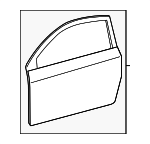 6700174031 - Body: Door Shell for Scion: iQ Image
