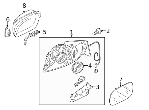 Mirrors for 2014 Audi allroad #0