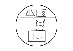 25328B1000 - Body: Warning Label for Hyundai Image