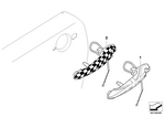 51212147111 - Retrofitting / Conversion / Accessories: Grab Handle for Mini Image