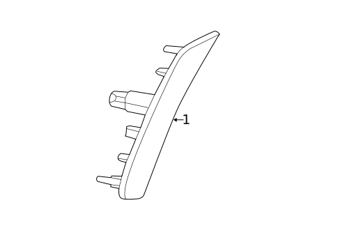 Side Marker Lamps for 2016 Chrysler 200 #0