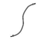 726200E020 - Body: Lock Cable for Lexus: RX350, RX450h Image