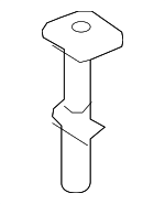 7193052030A3 - Body: Headrest Guide for Lexus: ES350, GS350, GS450h, GS460, LS460, LS600h, LX570, RX350, RX450h Image