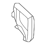 2068855106 - Body: Outer Molding for Mercedes-Benz: C 43 AMG&amp;reg;, CLE 53 AMG&amp;reg; Image image