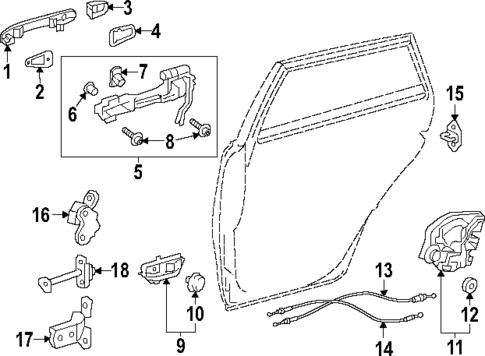 Rear Door for 2025 Toyota GR Corolla #1