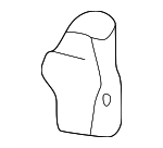 72175SH3901 - Body: Lock Rod Holder for Acura: Integra, TL Image