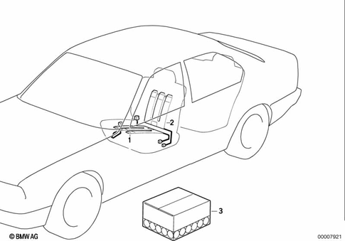 Electric Parts for Seat Heating for 1995 BMW 318is #0