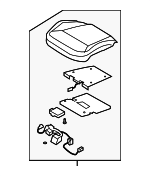 AS4Z54632A22A - Body: Seat Cushion Pad for Ford: Focus Image