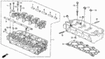12100PM6J01 - Engine: CYLINDER HEAD ASSY. for Honda Image