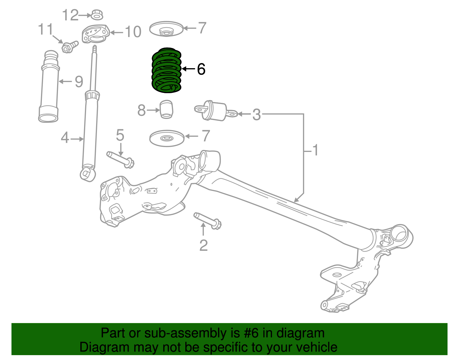 2013-2022 Buick Encore Rear Coil Spring 95174968 | Capital Chevy Parts