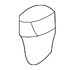 25683126 - Body: Bumper for Buick: LeSabre, Park Avenue, Riviera | Cadillac: DeVille, Seville | Oldsmobile: Aurora | Pontiac: Bonneville, Trans Sport Image