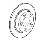 42510TLAA00 - Brakes: Rotor for Honda Image