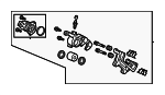 43018TLAA01 - Brakes: Caliper Assembly for Honda Image