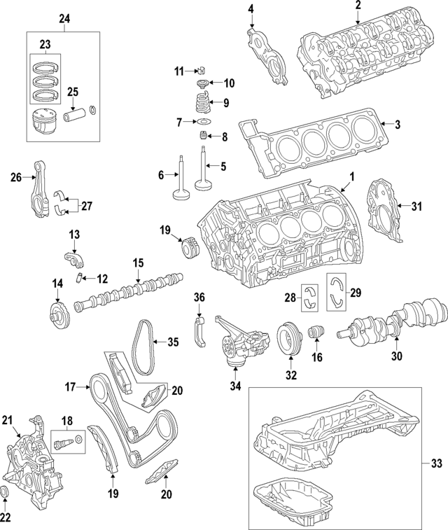 2720505347 - Engine: Actuator for Mercedes-Benz Image