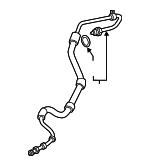 95831413808 - Steering: Lower Press Line for Porsche: Cayenne Image
