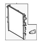 9075001200 - Cooling System: Radiator for Mercedes-Benz Image