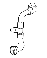 907501110064 - Belts &amp; Cooling: Engine Coolant Reservoir Hose for Mercedes-Benz Image
