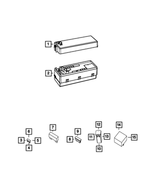 68172195AA - Electrical: Power Distribution Center Cover for Dodge: Charger Image