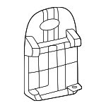 8934850220 - Body: Park Sensor Holder for Toyota Image
