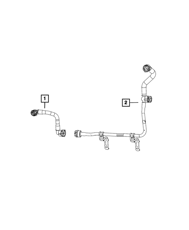 68578855AB - : Radiator Outlet Hose for Mopar Image