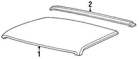 Roof for 1991 Chevrolet S10 #0