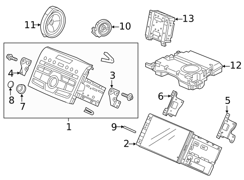 Sound System for 2015 Honda CR-V #0
