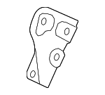 39105T0AA21 - Body: Radio Mount Bracket for Honda: CR-V Image