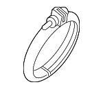 LR140098 - Engine: Turbocharger Clamp for Land Rover: Discovery Sport, Range Rover Evoque Image