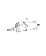 R6029852AA - Electrical: Engine Starter, Remanufactured for Mopar Image