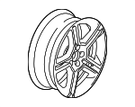 1C0601025BB8Z8 - Suspension: Wheel, Alloy for Volkswagen: Beetle Image