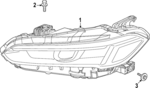 33150T60A21 - : Composite Assembly for Honda Image