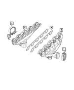 Exhaust Manifold, Right Side