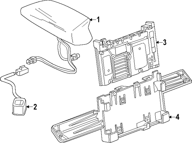 86518602 - : Part# 86518602 F Module for Buick: Envision | Chevrolet: Blazer EV, Equinox EV Image