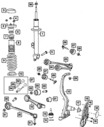 Front Coil Spring, Right Front