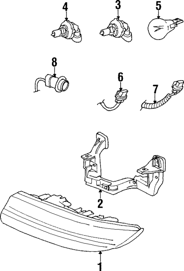 21024044 - : Part# 21024044 Socket for Saturn: SC1, SC2 Image