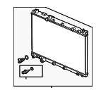 190105PAA01 - : 2017-2020 Honda CR-V - Radiator (Denso) for Honda: CR-V Image