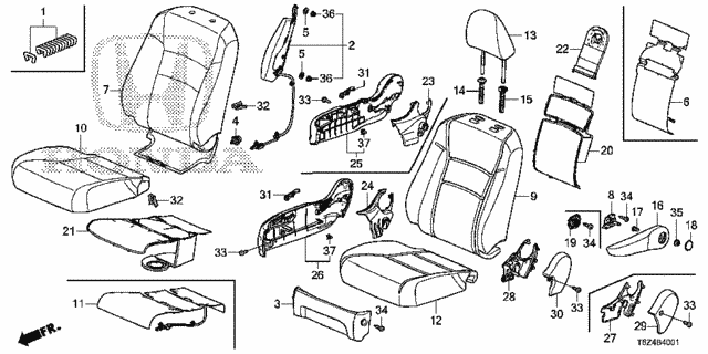 Front Seat (R.) for 2020 Honda Ridgeline #0