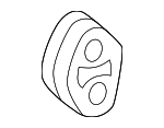 PY1D40061 - Exhaust: Converter &amp; Pipe Hanger for Mazda Image