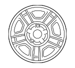 6E6Z1007A - Suspension: Wheel, Alloy for Mercury: Mariner Image