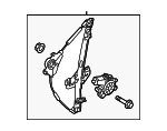 824011W020 - : Window Regulator for Kia: Rio, Rio5 Image