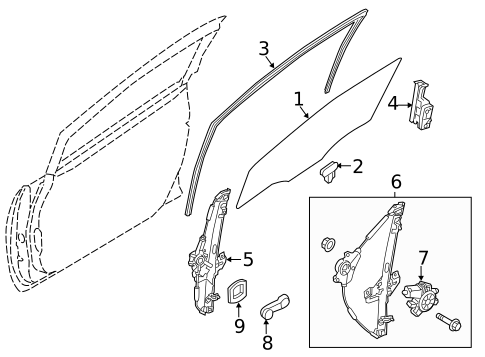 Front Door for 2014 Kia Rio #1