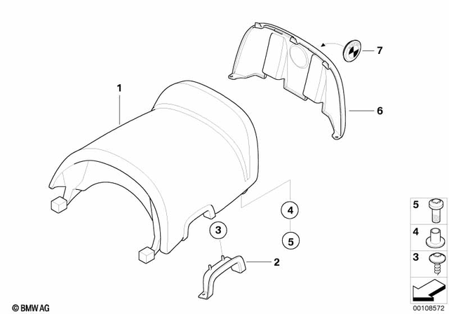 7129903757 - : Isa Screw - M6X30mm for BMW-Motorrad Image
