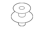TK2150355 - Body: Grille Cover Clip for Mazda Image