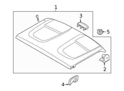 Interior Trim - Rear Body for 2019 Volvo XC40 #1