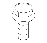 N90483204 - Cooling System: Front Pipe Bleeder Screw for Volkswagen: Touareg Image