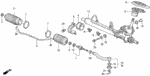 90108SR3951 - Chassis: BOLT, GEAR BOX MOUNTING (10X65) for Honda Image