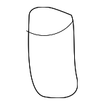 5718430010 - Body: Outer Reinforced Plate for Lexus: GS300, GS400, GS430, SC430 Image