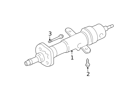 Steering Column Assembly for 2003 Chevrolet Monte Carlo #0