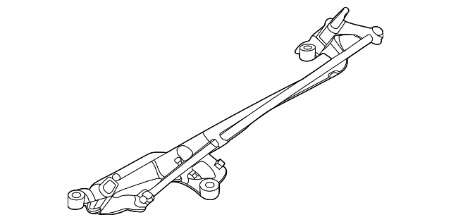 LC5Z-17566-B - Wiper Linkage Ford Parts Direct