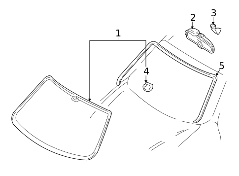 Reveal Moldings for 2014 Kia Sedona #0
